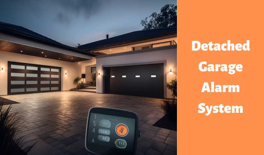 detached garage alarm system